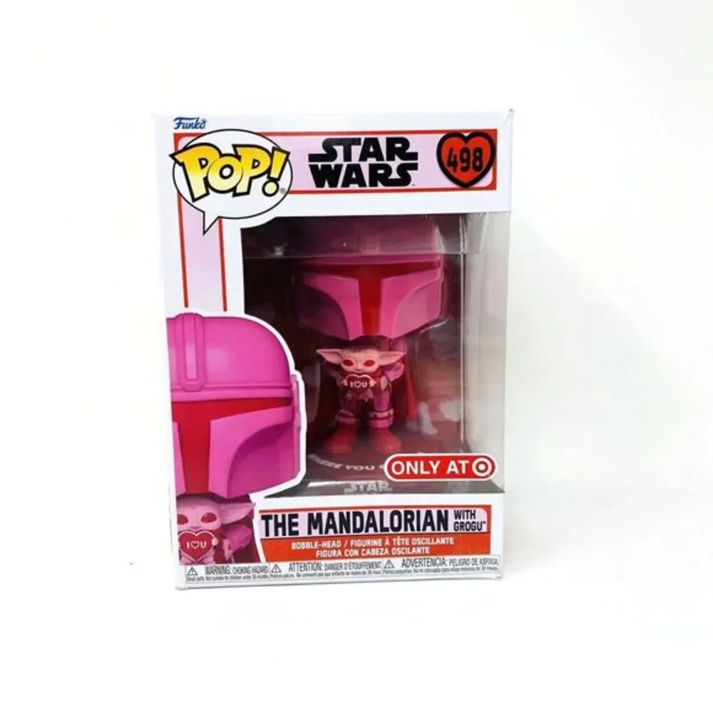 Star Wars Funko Pop Mandalorian with Grogu Only‎ at Target Exclusive #498